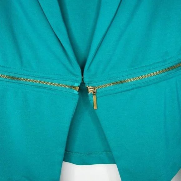 Massimo Teal Green Long-Sleeve Jacket - Picture 2 of 5